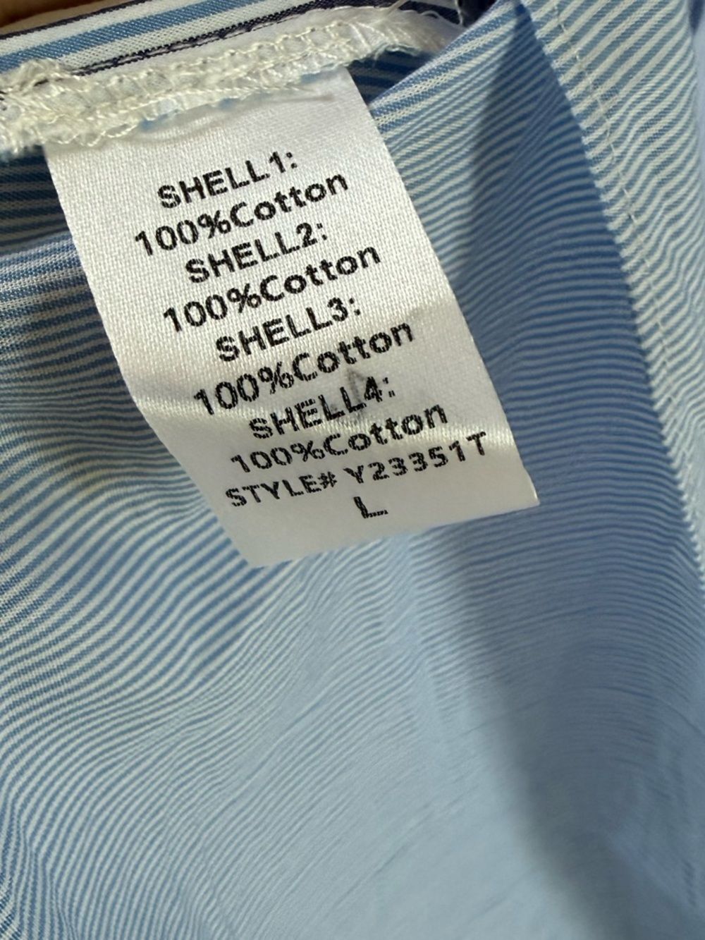 Tuckernuck POMANDER PLACE Colorblock Burnell Shirt Dress in White L - Picture 10 of 11